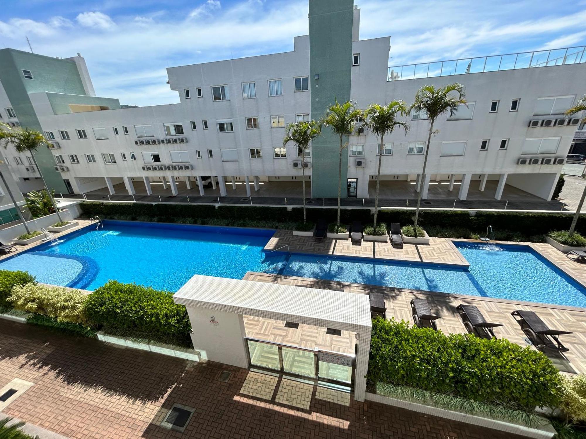 Apartamento De Frente Para Piscina, Com Vista Para O Mar Apartment Florianopolis Ngoại thất bức ảnh